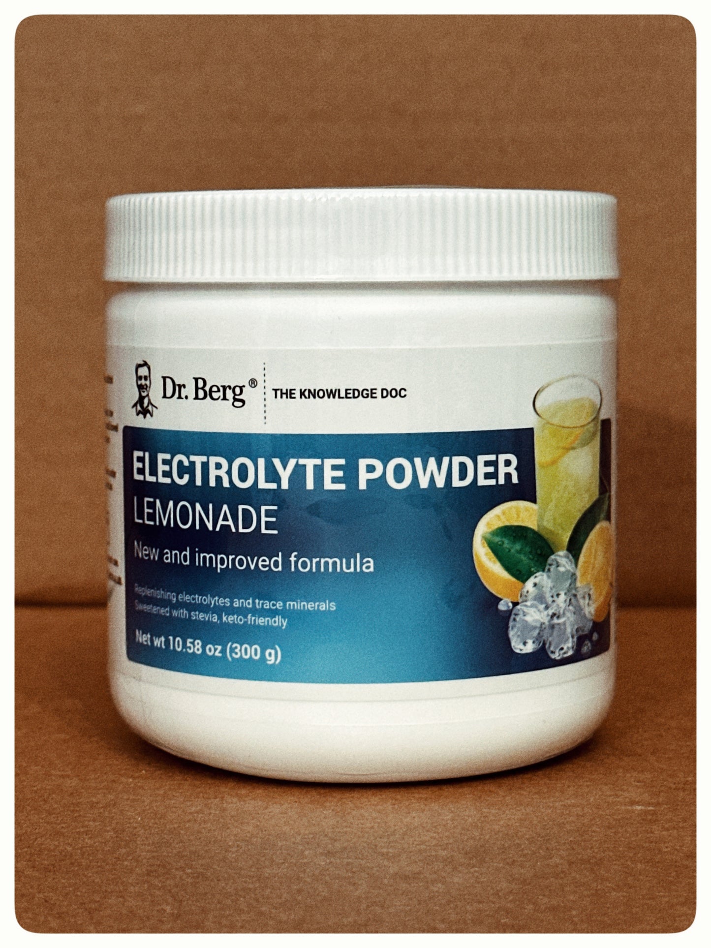 Dr. Berg Electrolyte Powder - Lemonade. 300gm