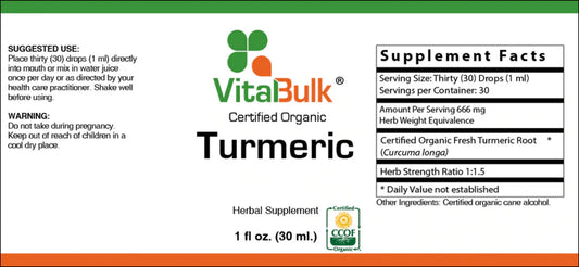 Turmeric - 30 ml Bottle