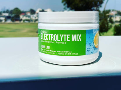 Dr. Price Electrolyte Mix -- Lemon Lime Tub. 90 Servings