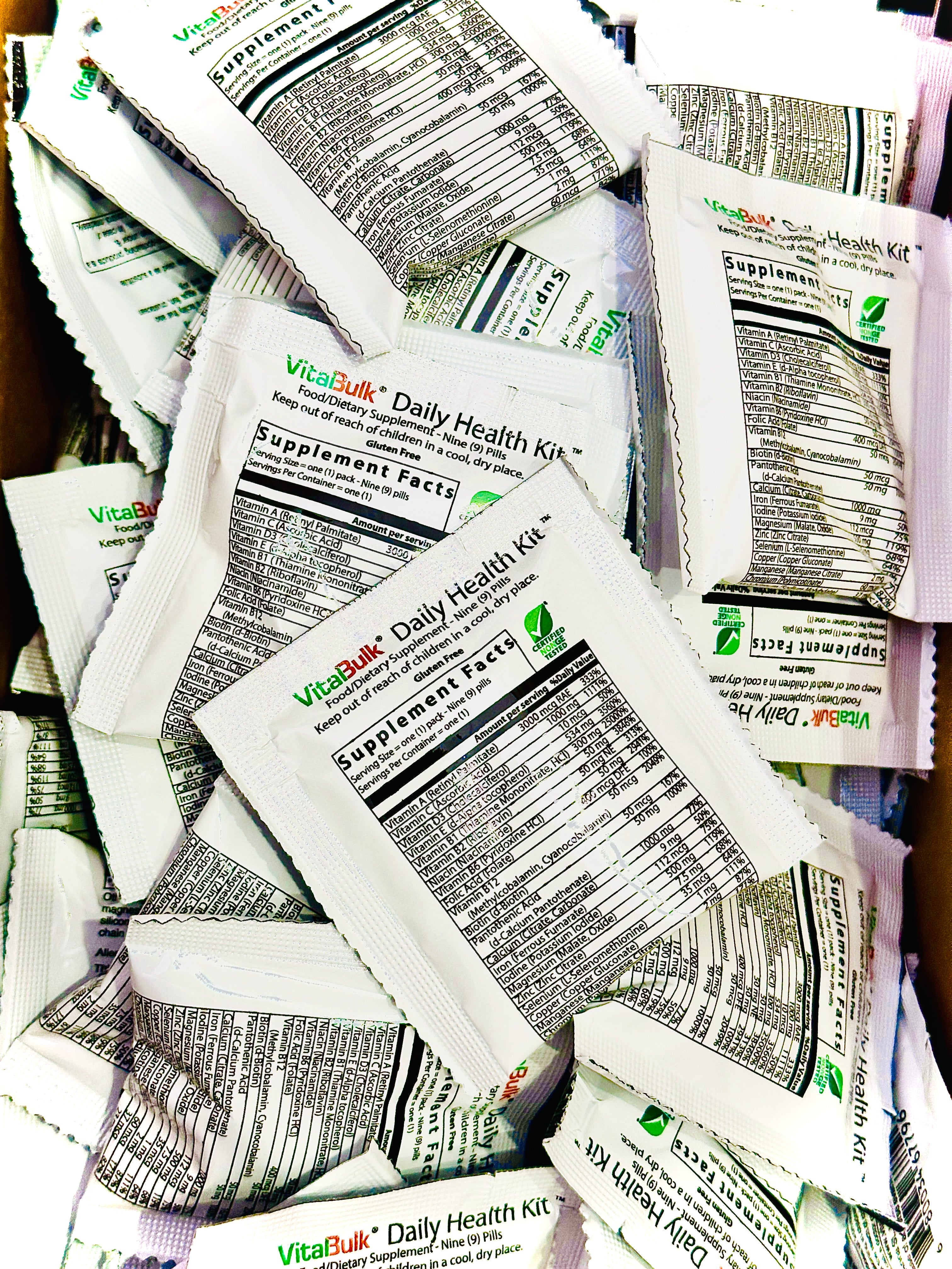 Daily Health Kit - 250 Packets – Vita Life