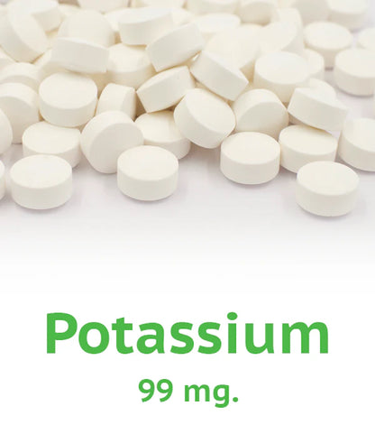 Potassium 99 mg - 100 Packets