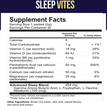 Dr. Price - Natural Sleep Formula. 30 Sachets