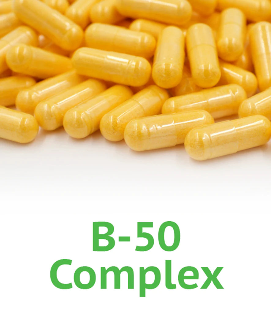 B-50 Complex (Niacin & Niacinamide free)- 100 Capsules