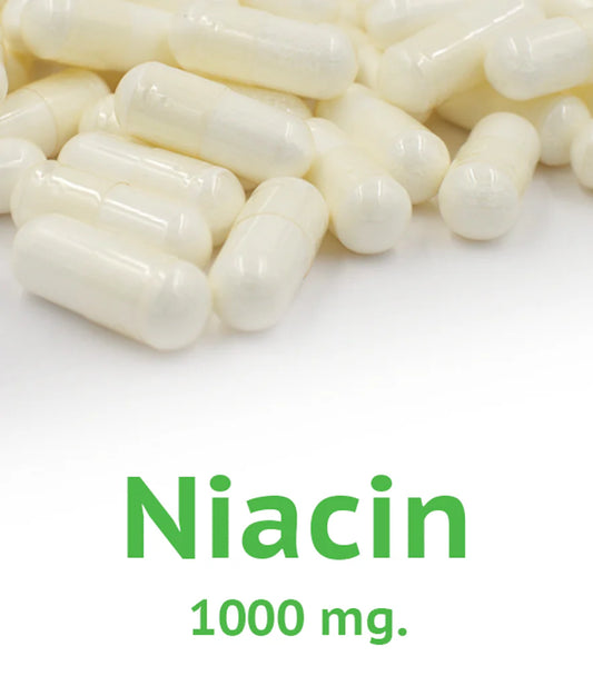 Niacin 1000 mg Capsule - 75 Capsules