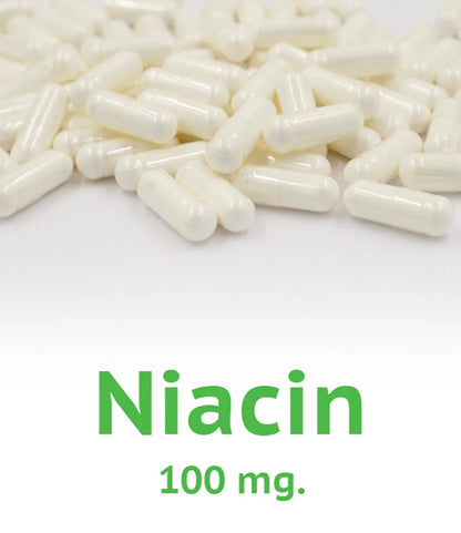 Niacin 100 mg Capsule - 250 Capsules