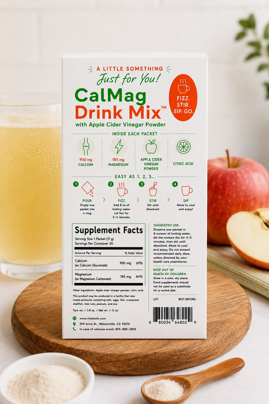 CalMag Drink Mix with Apple Cider Vinegar Powder