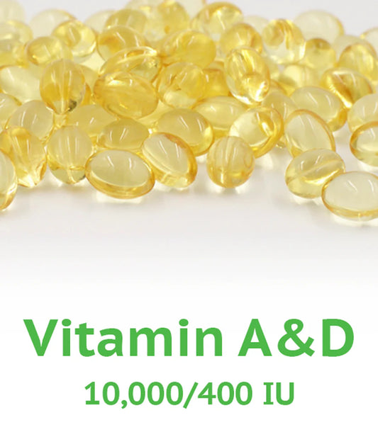 Vitamin A & D A&D 3000 mcg RAE / 10 mcg (10,000/400 IU) Softgel 100 Count